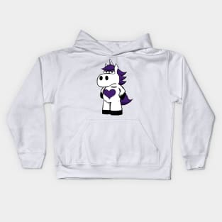 Slasher the Cranky Unicorn Kids Hoodie